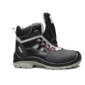Genuine leather s3 steel toe cap safety shoes boots